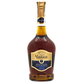 Chaika Ordinary Cognac 3 years 40% 0.5l - buy, prices for MegaMarket - photo 1