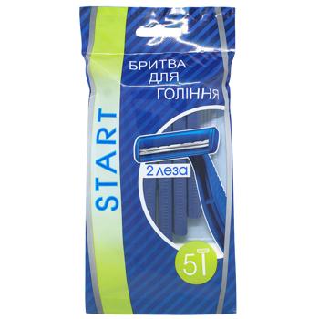 Start Disposable Shaving Blades for Men 5pcs - buy, prices for COSMOS - photo 1