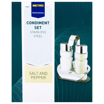 Aro Condiment Set Salt and Pepper 11.5cm - buy, prices for - photo 3