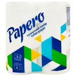 Papero Three-layer White Toilet Paper 4pcs