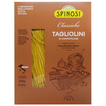 Макаронные изделия Spinosi Tagliolini яичные 250г - купить, цены на WINETIME - фото 2