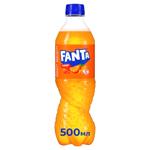 Напій газований Fanta Апельсин 0,5л