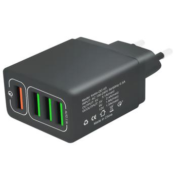 Xoko Charger 4 USB QC-405 - buy, prices for Auchan - photo 1