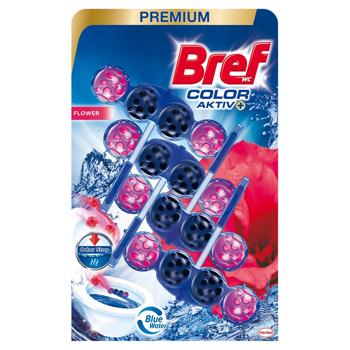 Блок для унітазу Bref Color Aktiv Квіткова свіжість 200г - купити, ціни на - фото 2