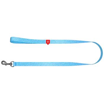 Поводок Waudog Re-cotton хлопковый светоотражающий 3м/15мм голубой - купить, цены на MasterZoo - фото 3