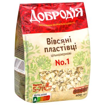 Хлопья овсяные Добродия №1 400г - купить, цены на КОСМОС - фото 2