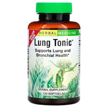 Тоник для легких, Lung Tonic, Herbs Etc., без спирта, 120 капсул - купить, цены на Biotus - фото 1