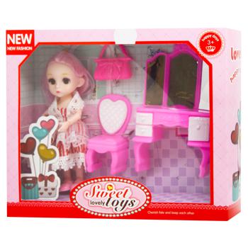 Doll and Accessories Toy Set in Assortment 3396 - buy, prices for MegaMarket - photo 3