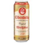 Пиво Elbenbrau Original Weissbier світле нефільтроване 5,4% 0,5л
