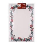 Ardesto Happy Holidays White Wreath Napkin 30*45cm