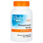 Фосфатидилсерин (Phosphatidylserine), Doctor's Best, 100 мг, 120 кап.