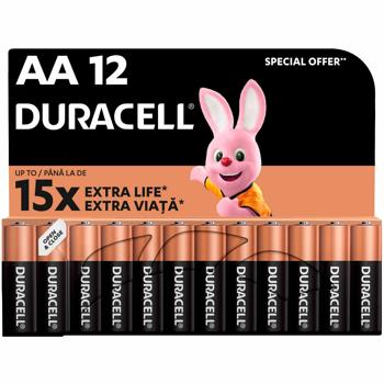 Duracell Batteries AA LR6 12pcs