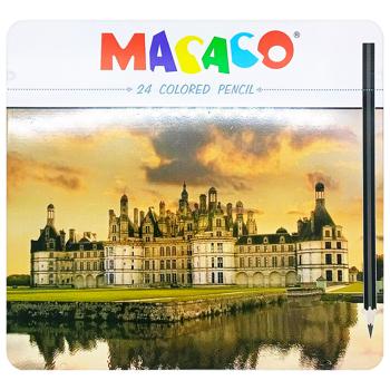 Malevaro Round Colored Pencils 24pcs