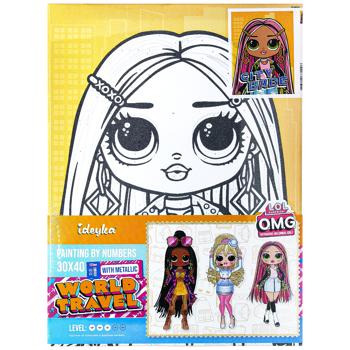 L.O.L. Surprise! O.M.G. City Babe Paint by Numbers 30x40cm - buy, prices for Auchan - photo 1