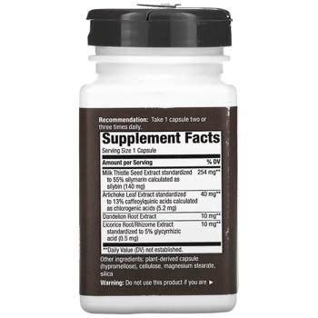 Поддержка печени, Enzymatic Therapy, 120 капсул - купить, цены на Biotus - фото 2