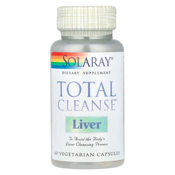 Чистка печінки Solaray Total Cleanse Liver 60 капсул - купити, ціни на Біотус - фото 1