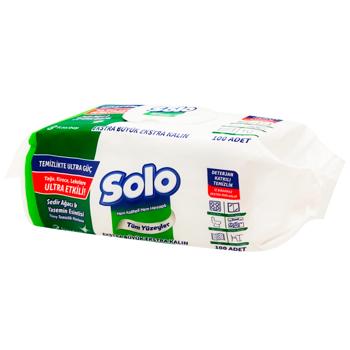Solo Cedar and Jasmine Wet Cleaning Wipes 100pcs - buy, prices for - photo 2