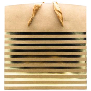 Пакет подарочный бумажный 18*12*9см 716S-5985 - купить, цены на - фото 5