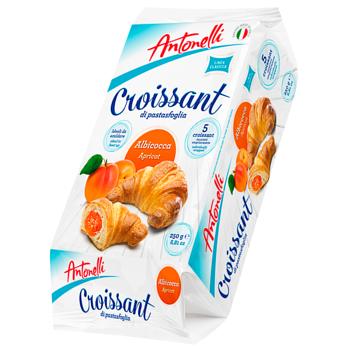 Antonelli Apricot Сroissants 250g - buy, prices for Supermarket "Kharkiv" - photo 1