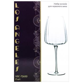 НР КЕЛИХІВ Д/ЧЕРВОНОГО 2Х650МЛ LA - купить, цены на Auchan - фото 3