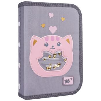 Пенал Yes With Love твердый одинарный с клапаном - купить, цены на METRO - фото 1