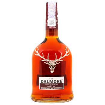 Виски Dalmore 12 лет 43% 0,7л - купить, цены на МегаМаркет - фото 1