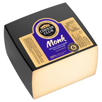 Cheese Club Monk Aged Hard Cheese 50% - buy, prices for ULTRAMARKET - photo 2