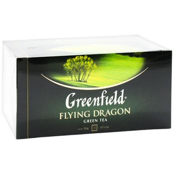 Чай зеленый Greenfield Flying Dragon 25шт*2г - купить, цены на - фото 2