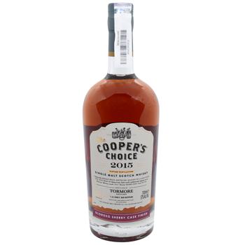 Виски Cooper's Choice Tormore 2015 Oloroso Sherry Cask Finish 57% 0,7л - купить, цены на WINETIME - фото 2