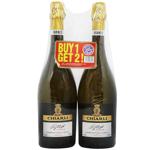 Chiarli Lambrusco Bianco Semi-Sweet White Semi-sparkling Wine 7.5% 0.75l 2pcs
