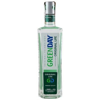 Green Day Organic Life Vodka 40% 0.5l - buy, prices for COSMOS - photo 1