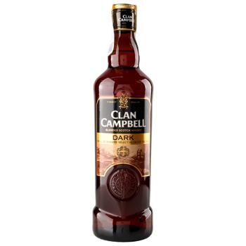 Clan Campbell Dark Whisky 40% 0.7l - buy, prices for Epicentr FOOD - photo 1
