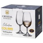 Bohemia Colibri Water Glass Set 6pcs 210ml