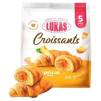 Lukas Croissant with Apricot Filling 45g*5pcs - buy, prices for Epicentr FOOD - photo 1