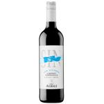 Вино Vina Albali Cabernet Tempranillo червоне напівсухе безалкогольне 0,75л