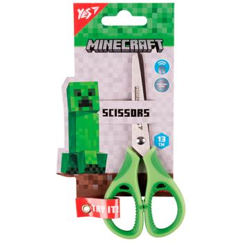 Ножницы Yes Minecraft с резиновыми вставками 13см - купить, цены на Auchan - фото 1
