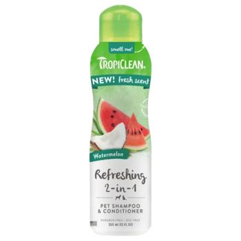 TropiClean Refreshing 2in1 Shampoo-Conditioner for Dogs and Cats with Watermelon Aroma 355ml - buy, prices for MasterZoo - photo 1