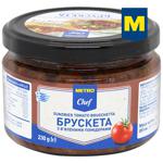 Брускета Metro Chef з в'яленими помідорами 230г