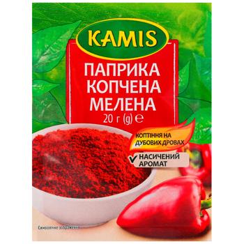 Паприка Kamis копченая молотая 20г - купить, цены на Чудо Маркет - фото 1