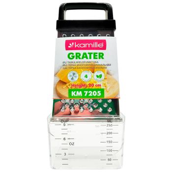 Тертушка Kamille KM7205 4-х гранна - купити, ціни на Восторг - фото 1