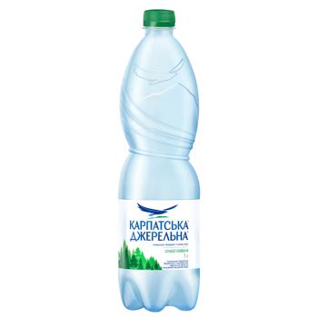 Karpatska Dzherelna Low-Carbonated Mineral Water 1l - buy, prices for Grono - photo 1