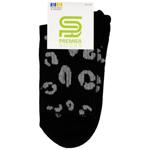 Носки Premier Socks Эконом детские махровые с высокой резинкой Леопард р.20-22, 22-24 черный
