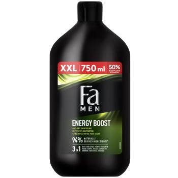 Fa Energy Boost Men's Shower Gel 750ml