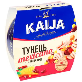 Тунец Kaija Mexicano с овощами 185г - купить, цены на МегаМаркет - фото 2