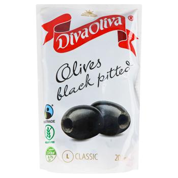 Maestro de Oliva Pitted Black Olive 200ml - buy, prices for Epicentr FOOD - photo 1