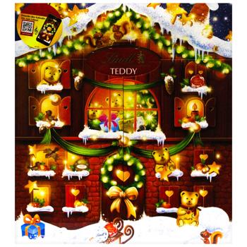 Lindt Teddy Advent Calendar 128g