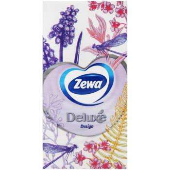 Zewa Deluxe 3-ply paper handkerchiefs 10pcs - buy, prices for COSMOS - photo 5