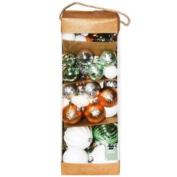 АСТ/НАБІР КУЛЬ 80ШТ 4-8СМ - купити, ціни на Auchan - фото 3