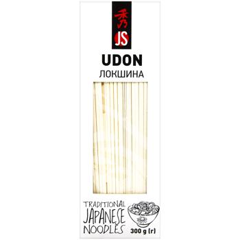 Макаронные изделия JS Udon Лапша пшеничная 300г - купить, цены на Эпицентр FOOD - фото 3