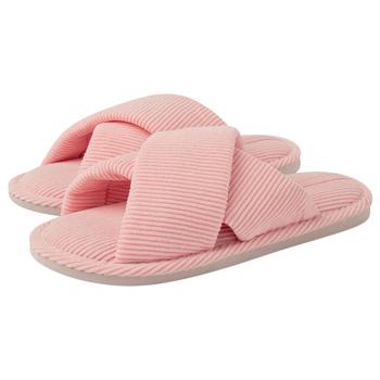 Twins 12471 HS-VL Women's Velveteen Pink Slippers s.40 - buy, prices for Supermarket "Kharkiv" - photo 2